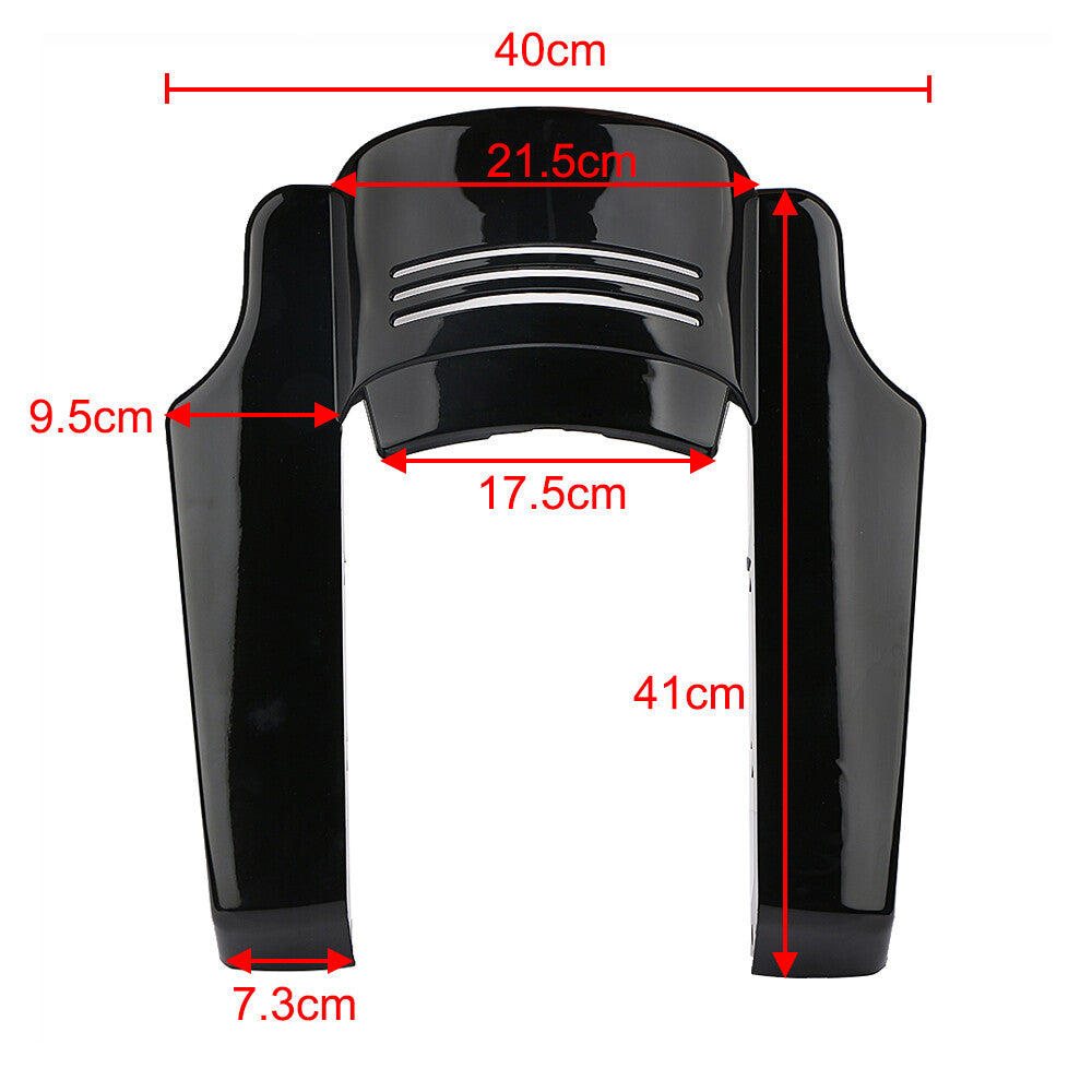5-inch extended rear fender filler for Harley Touring CVO Road King Glide