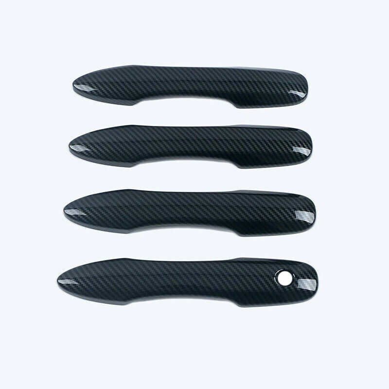 for Toyota for Corolla Sedan 2019-2023 Carbon Fiber ABS Side Door Handle Cover Trims