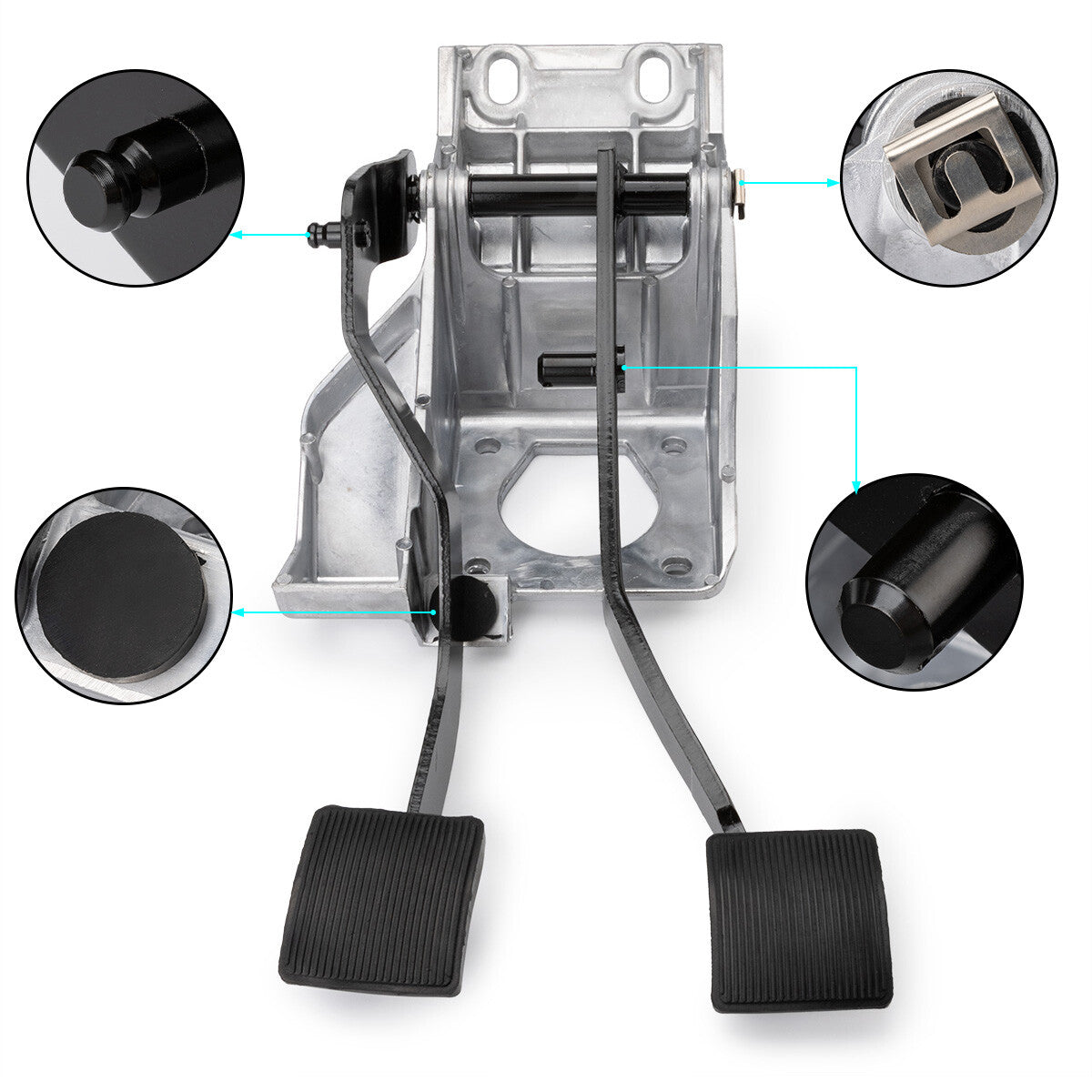 Brake Clutch Pedal Bracket Mount ASSY Kit 6L5Z2455BB for Ford Ranger 1995-05 06