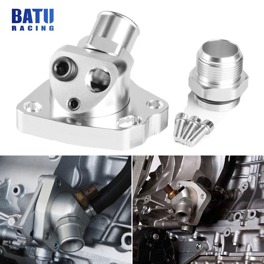 Aluminum Radiator Hose Swivel Neck Thermostat Housing for Honda K-Series K20 K24