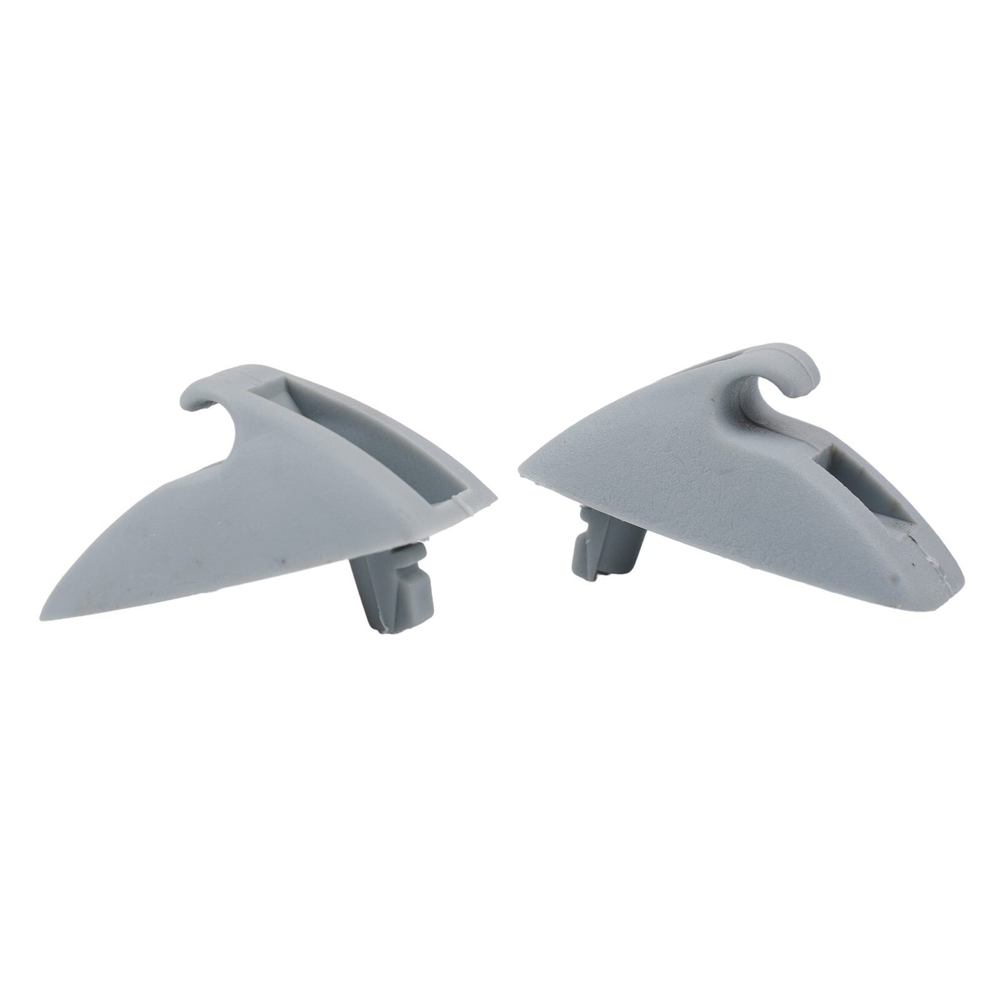 2-Piece Sun Visor Support Clip Fixer Hook for MK1 Grey 191857559