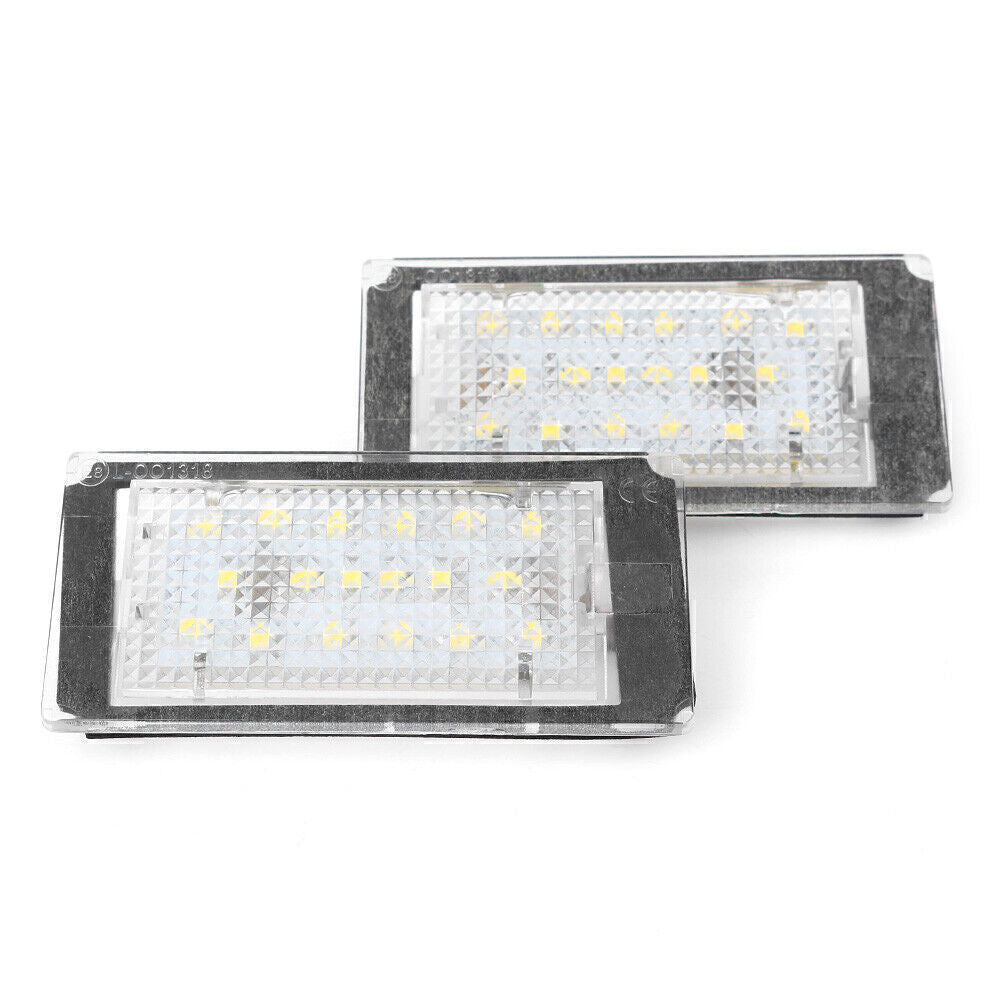 LED Rear License Plate Lights Lamp Fit for BMW M3 E46 2D 98-03