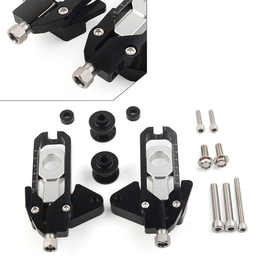 Fit for Honda CB650R CBR650R 2019-20 Chain Adjusters Tensioners Catena Spools Black