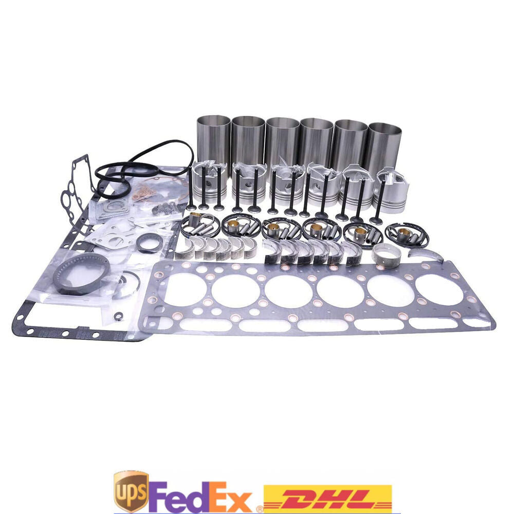Overhaul Rebuild Kit For Doosan D2366 D2366T Engine Solar 280LC Excavator