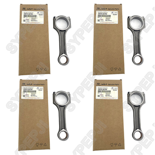 4-piece connecting rod 23510-2A702 for Hyundai Accent i20 i30 and for Kia Rondo 1.6L diesel.