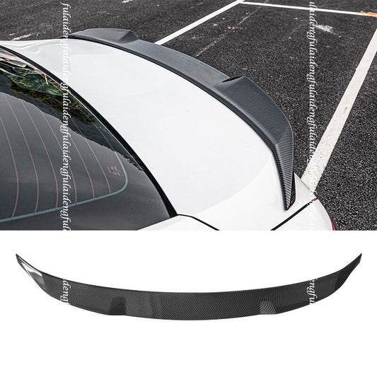 for Toyota for Camry 2018-23 Carbon fiber Duckbill Rear Trunk Spoiler Tail Wing Lip