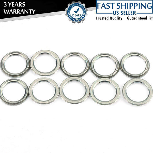 10-piece car transmission drain plug gasket set for Toyota for Lexus 1984 - 2018 35178 - 30010