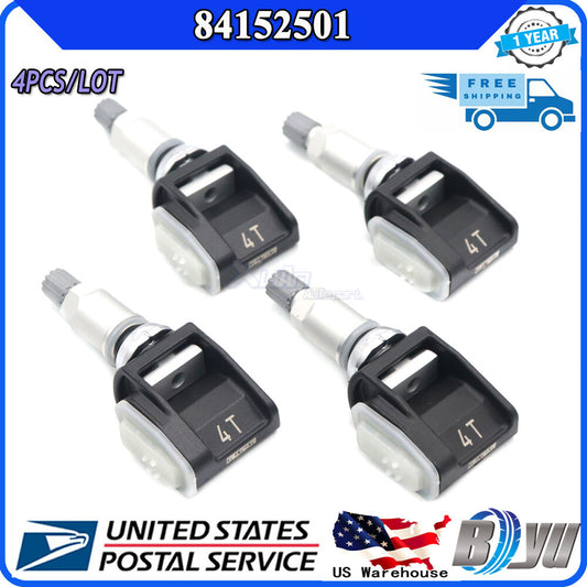 New 4-piece TPMS tire pressure sensor kit for Cadillac for Escalade , for Chevrolet Silverado for GMC 84152501