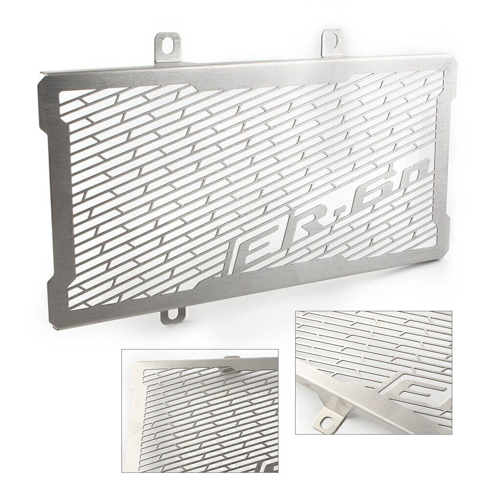 Radiator Guard Grille Grill Cover Protector Fit for Kawasaki ER-6N 2012-2016 Silver