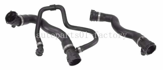 Engine Rubber Radiator UpperLower Hose Set for BMW 528i 2.0L 2012-2016