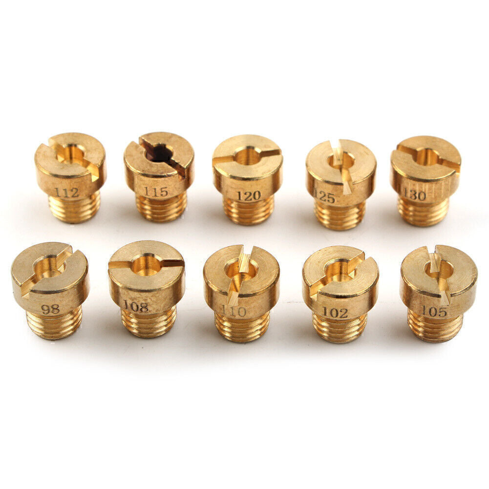 For Dellorto PHBG SHA 6mm 98 102 105 108 110-130 10x Carburetor Main Jet