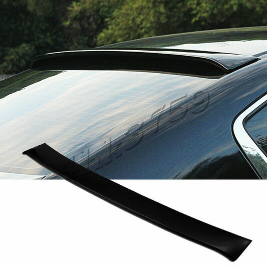 1X ABS Rear Window Roof Lip Spoiler Visor Wing Trim for Honda Accord 2008-2012