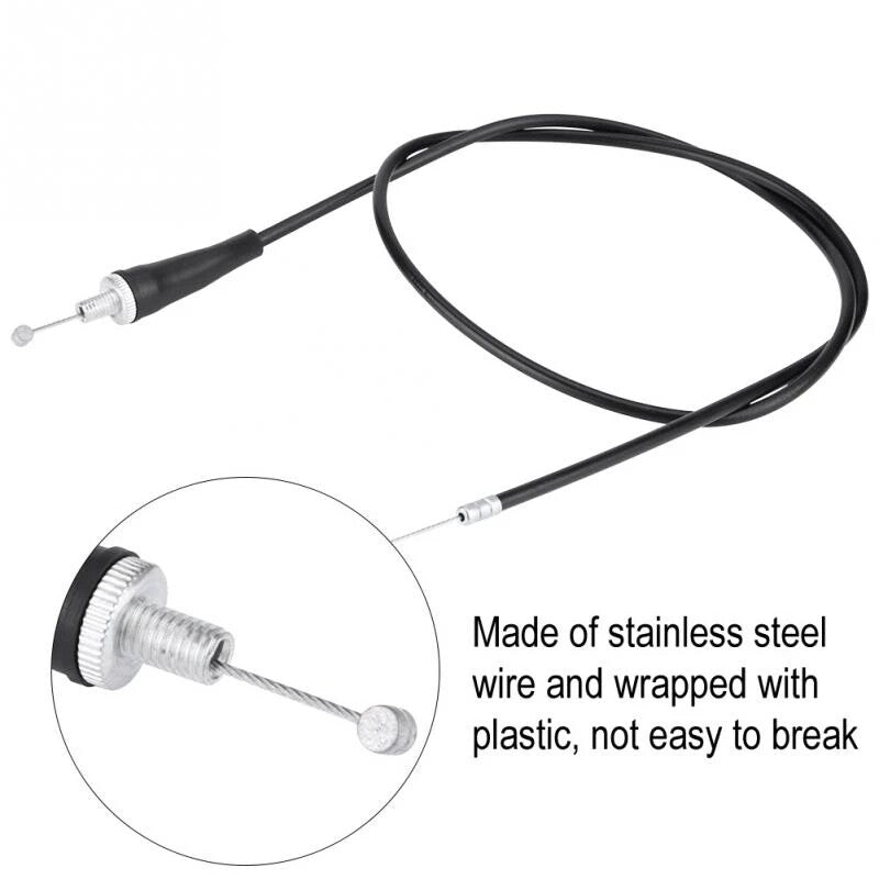 Motor Trail Bike 110cm Straight Head Motorcycle Throttle Oil Cable Motorcycle