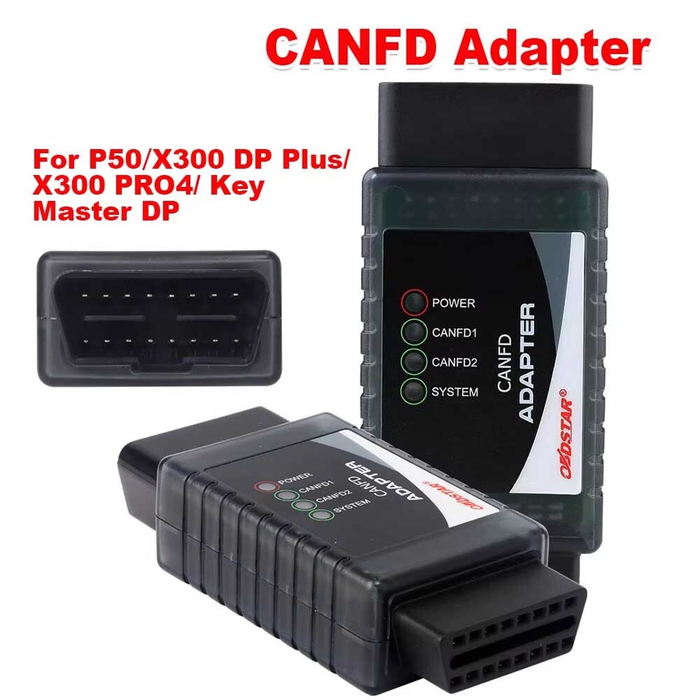 NEW OBDSTAR CAN FD Adapter For OBDSTAR P50/X300 DP Plus/X300 PRO4/Key Master DP
