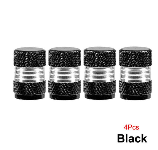 4-piece car tire valve cover rod air dust cover dustproof white crown for Jeep for Mini
