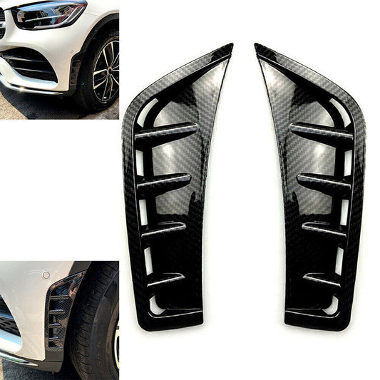 Front Wheel Air Vent Hood Fender Cover Trim for Benz GLC-Class 2020-2023