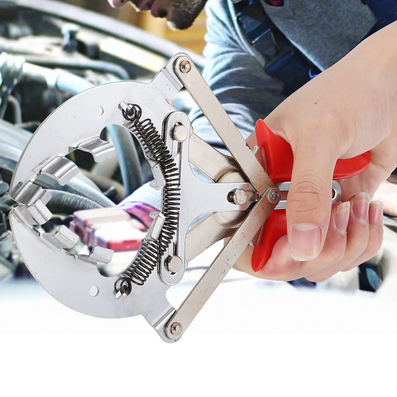 Piston Ring Installer High Hardness Piston Ring Compressor For Repairing Car