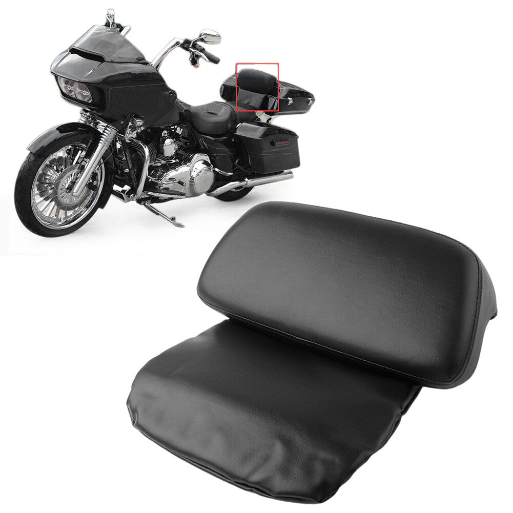 Rear Backrest Pad for Harley Razor Chopped Tour Pack 14-up Touring Tri Glide