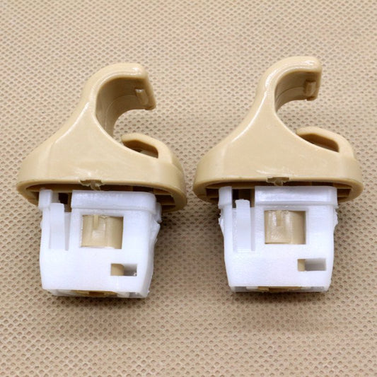 2-Pack Beige Sun Visor Clips 88217TR0A01ZK Suitable for Honda 13-17 Accord  15-16 CR-V