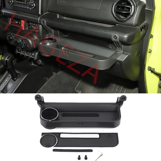 Dashboard for Co -pilot Handle Extended Storage Box Organizer for Suzuki for Jimny 2019+