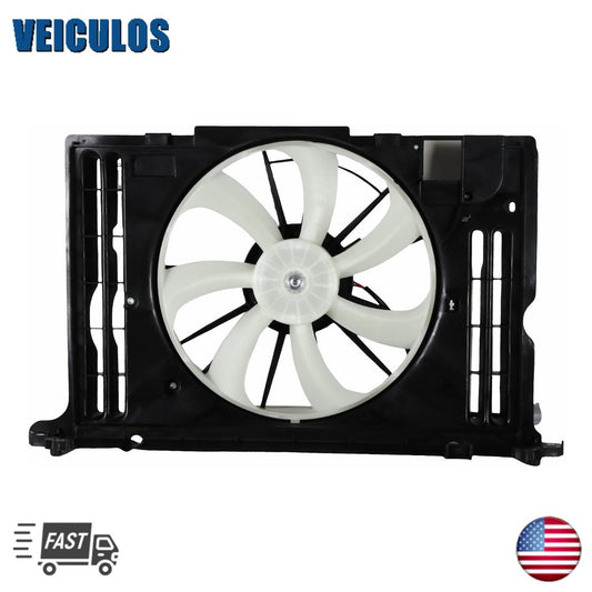 Fits 2014-2019 for Toyota for Corolla SE LE XSE Radiator Condenser Cooling Fan Assembly