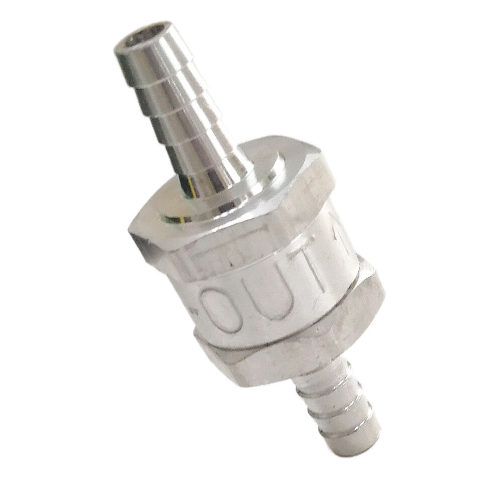 12mm One Way Fuel Non Return Check Valve Aluminium Alloy For Fuel Pump Vehicle