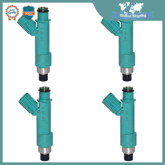 4-pack of fuel injectors 15710-78K00 for Suzuki Kizashi Grand Vitara 2009-2013 2.4L