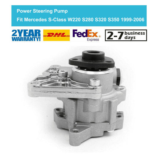Power Steering Pump Fit for Mercedes S-CLASS W220 S280 S320 S350 99-05 0034665401