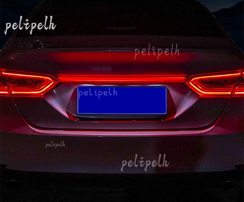 for Toyota for Camry 2018-2023 Red Rear Door Trunk LED Tail Light Cover Replace Trim