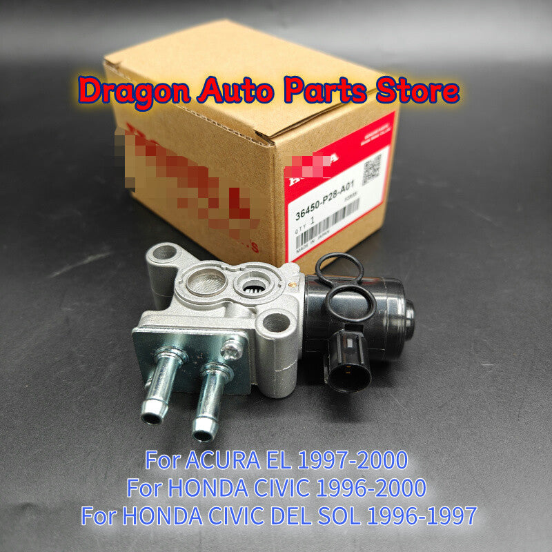 The new IACV idle air control valve 36450-P28-A01 is suitable for original equipment manufacturer for Acura Integra 1.8L D16Z6.
