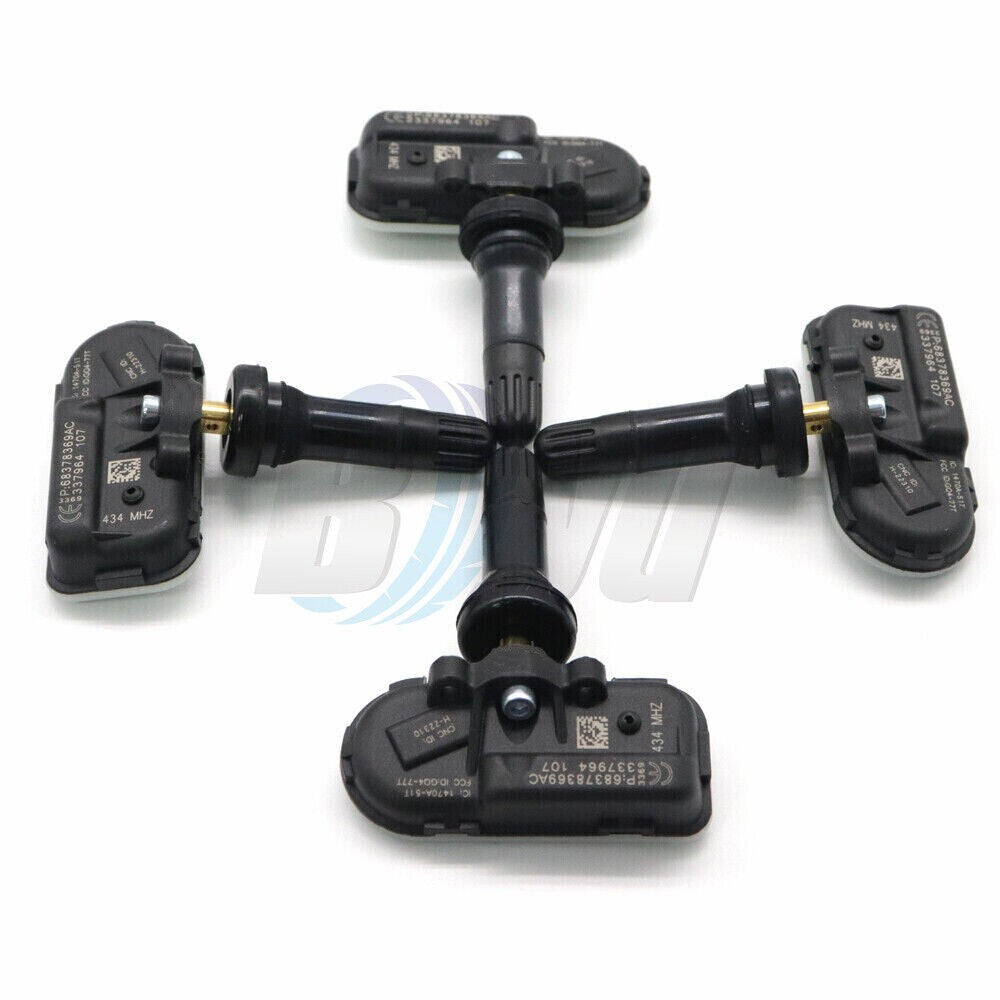 68249200AA 4X New TPMS Fits for RAM 2500 Tire Pressure Monitoring System Sensor
