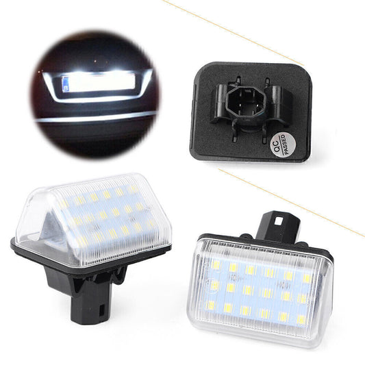 Fit Fit for Mazda CX-5 CX-7 Speed6 Xenon White Rear LED Number License Plate Lights