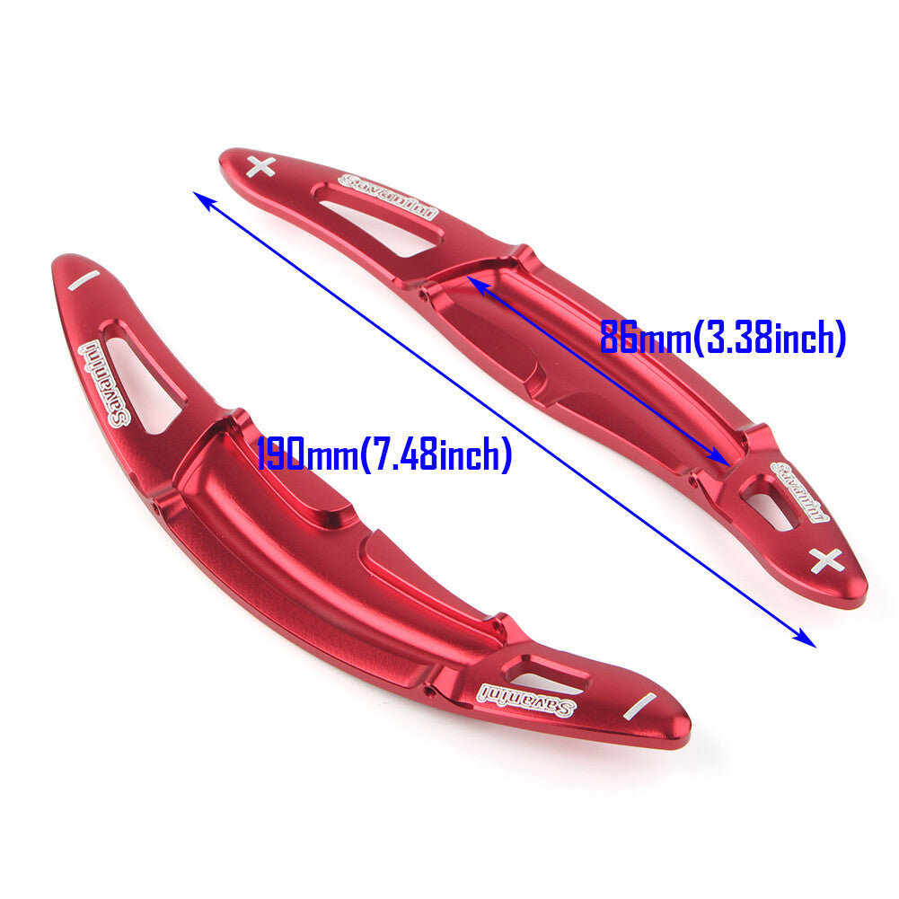 Aluminum Steering Wheel Shift Paddle Gear Shifter Fits Macan for Cayenne 2015-2018