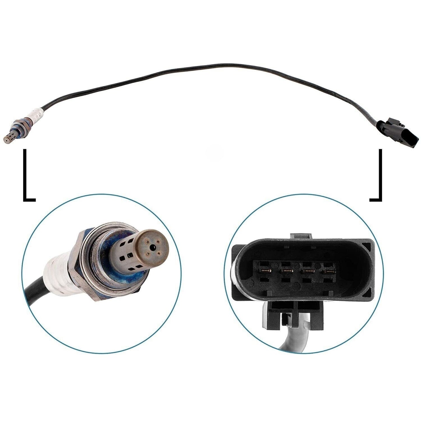 2x UpDownstream Oxygen O2 Sensor for Mini Cooper S Hatchback L4 02-08 234-4457