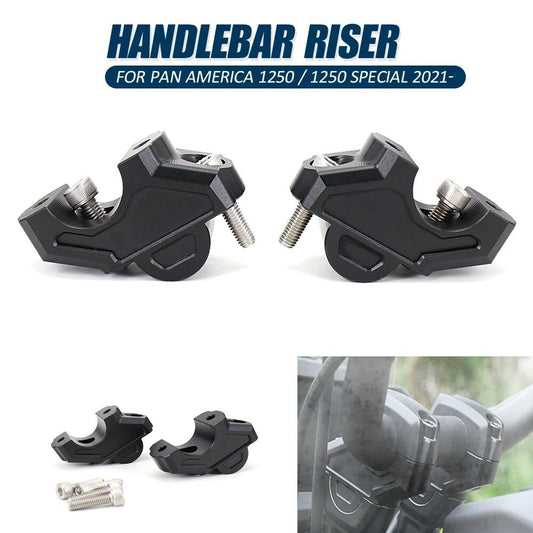 For Pan America 1250 S Special RA1250S Handlebar Riser Bar Clamp Mount 2021 2022