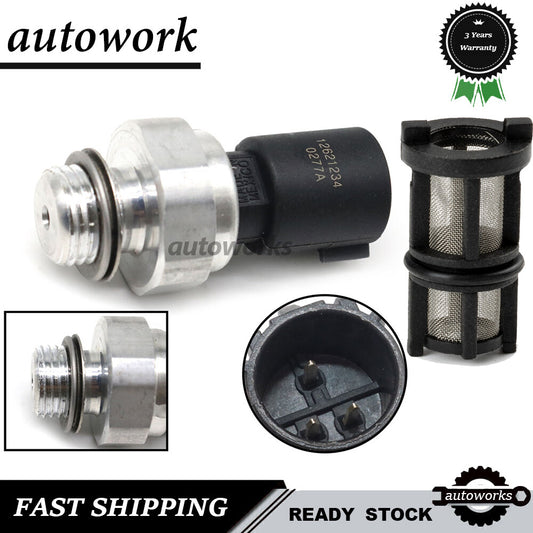 New Oil Pressure Sensor 12673134 Fits For 09-17 for Chevrolet Silverado With Filter