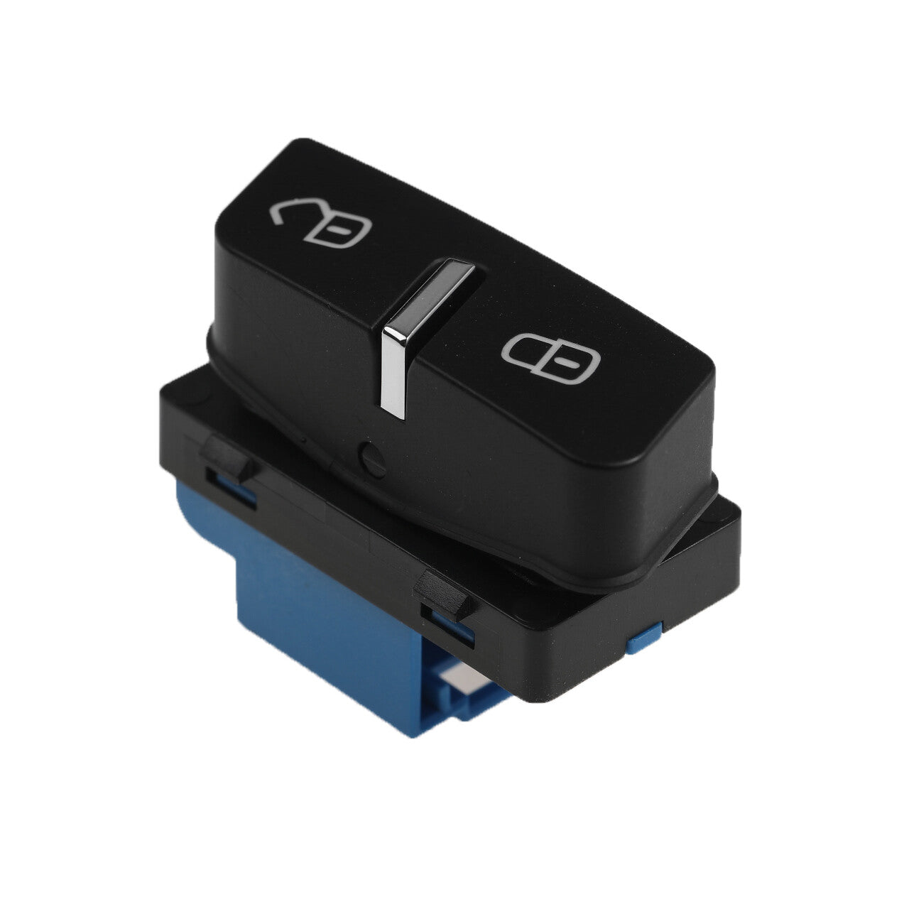 The door lock switch button is located on the driver's side on the left side and is applicable to for Volkswagen Touareg 7P6962125A-.