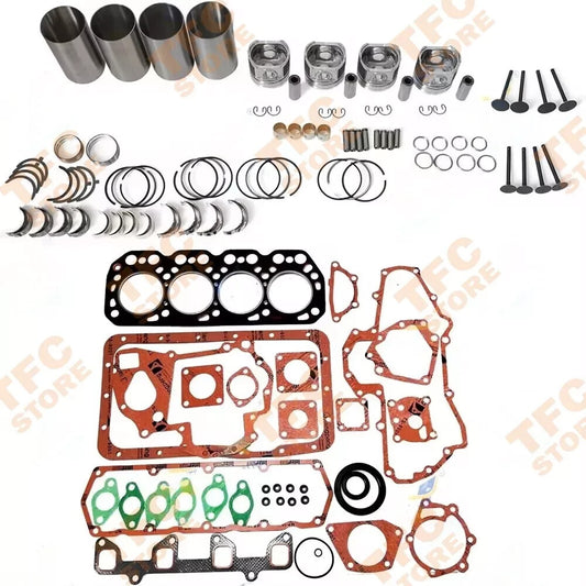 K4M Overhaul Rebuild Kit With Full Gasket Bearing Set for Mitsubishi Engine New