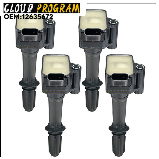 4 TurboTur ignition coils suitable for Chevrolet Malibu, for Cruze , for Buick Encore