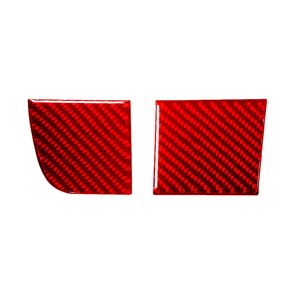 Red Carbon Fiber Below Speedometer Cover Trim For Silverado/Tahoe/ for Sierra 2007-14