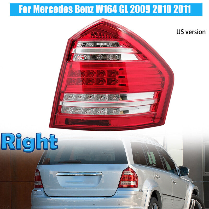 Right LED Tail Light Rear Brake Lamp for Mercedes Benz W164 GL 2009 2010 2011