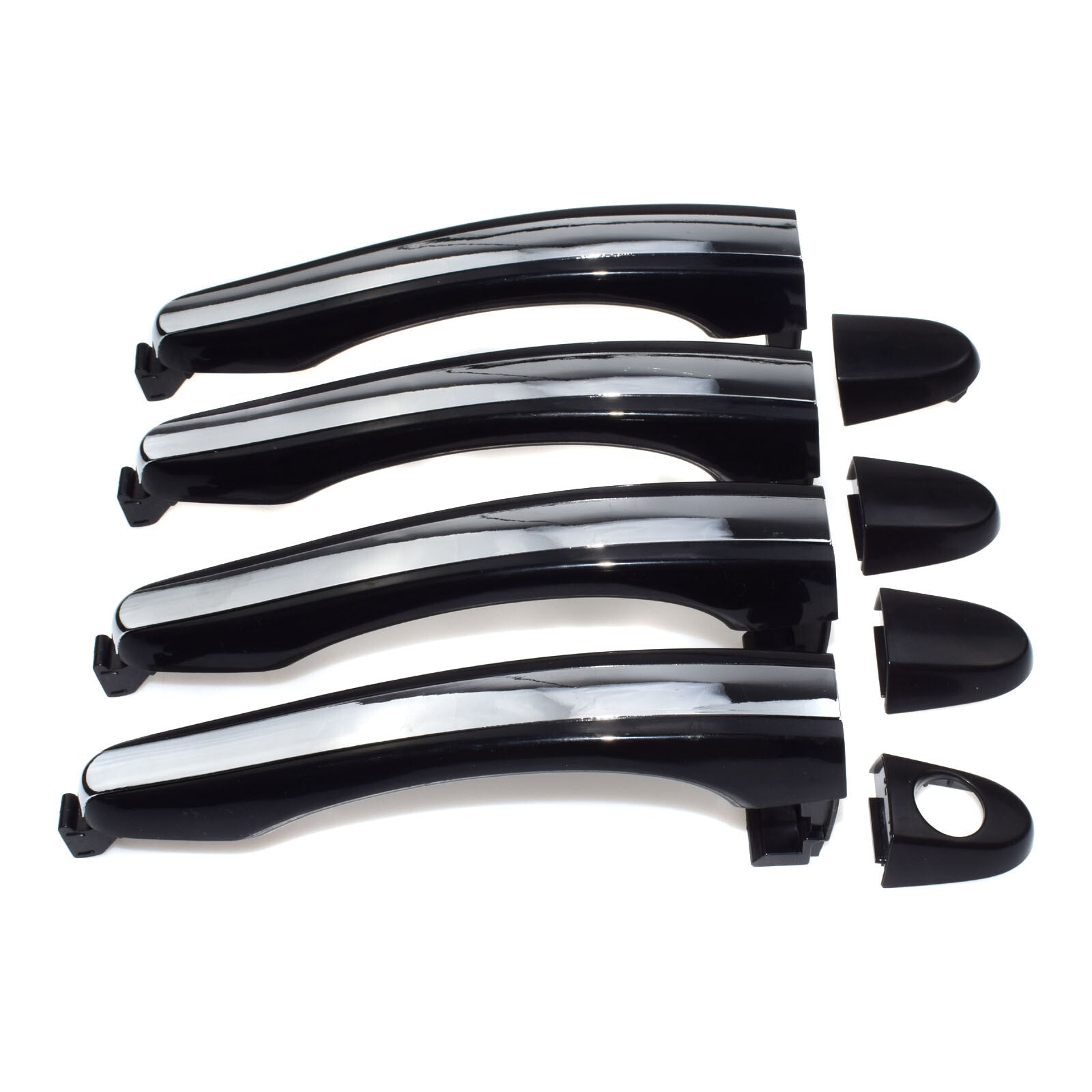 4Pcs Front Rear Left Right Side Exterior Door Handle for Hyundai Azera 2006-2011