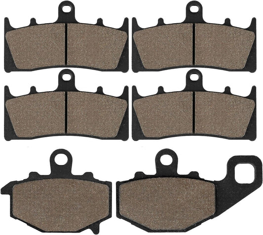 Brake Pads for Kawasaki ZX6R ZX-6R ZX600 1998-2001, ZZR600 ZX 600 2005-2008 ZX9R