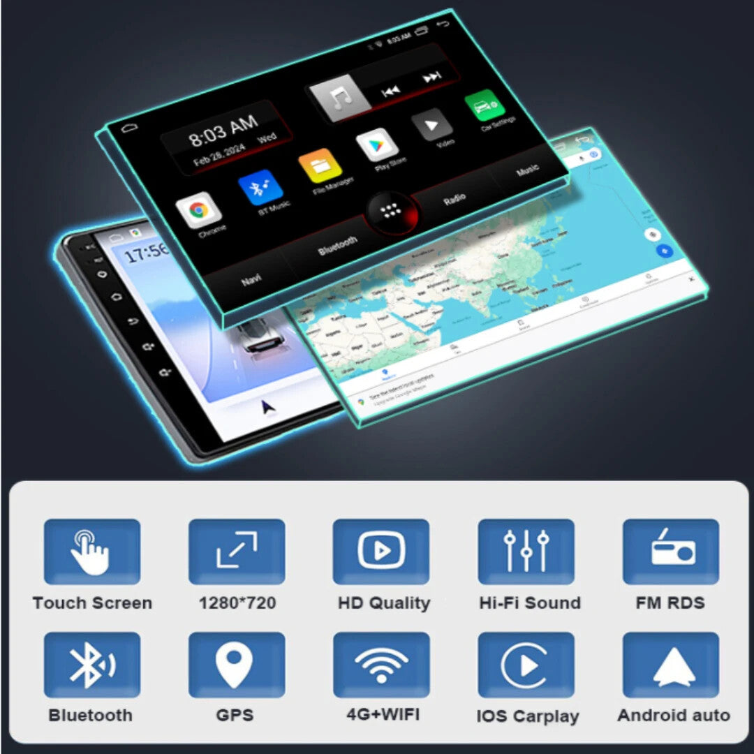 Android Car Radio for LADA Xray 2015-2019 CarPlay GPS Auto Stereo Player Screen