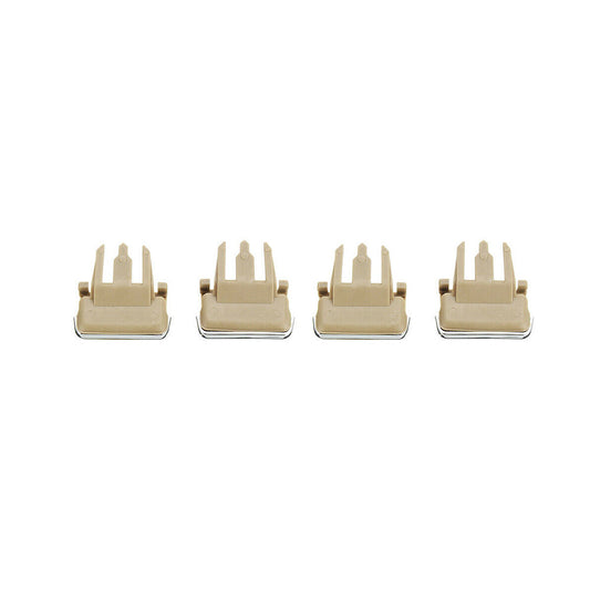 Fits for Toyota for Corolla 4Pcs Front A/C Center Dash Vent Blade Slice Clips Beige