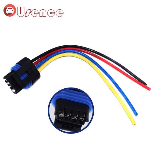 4 Way IAC Flat Idle Air Control Valve Connector Pigtail 88862215 For 1992-04 GM