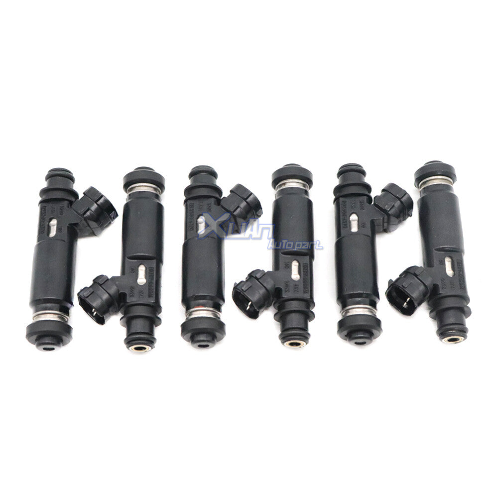195500-4370 is a 6-fuel injector nozzle for Mitsubishi Montero Pajero 3.8 V6 03-06.