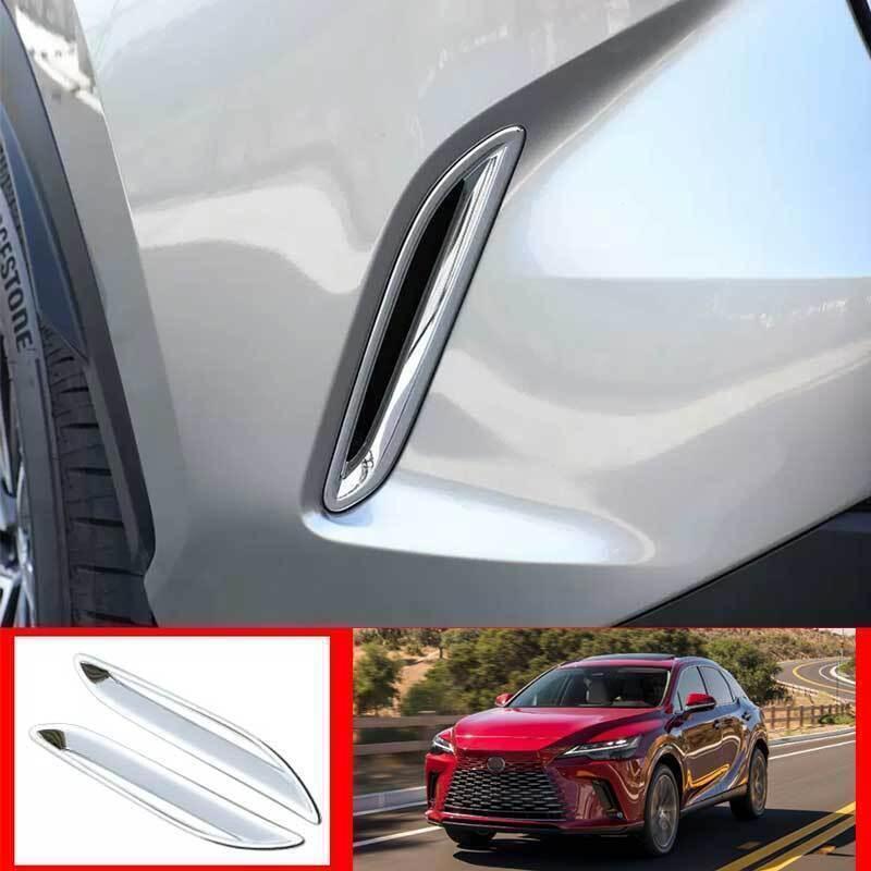 for Lexus NX 250 350h 450h+ 2022-24 Chrome Rear Fog Light Eyelid Molding Trim 2X