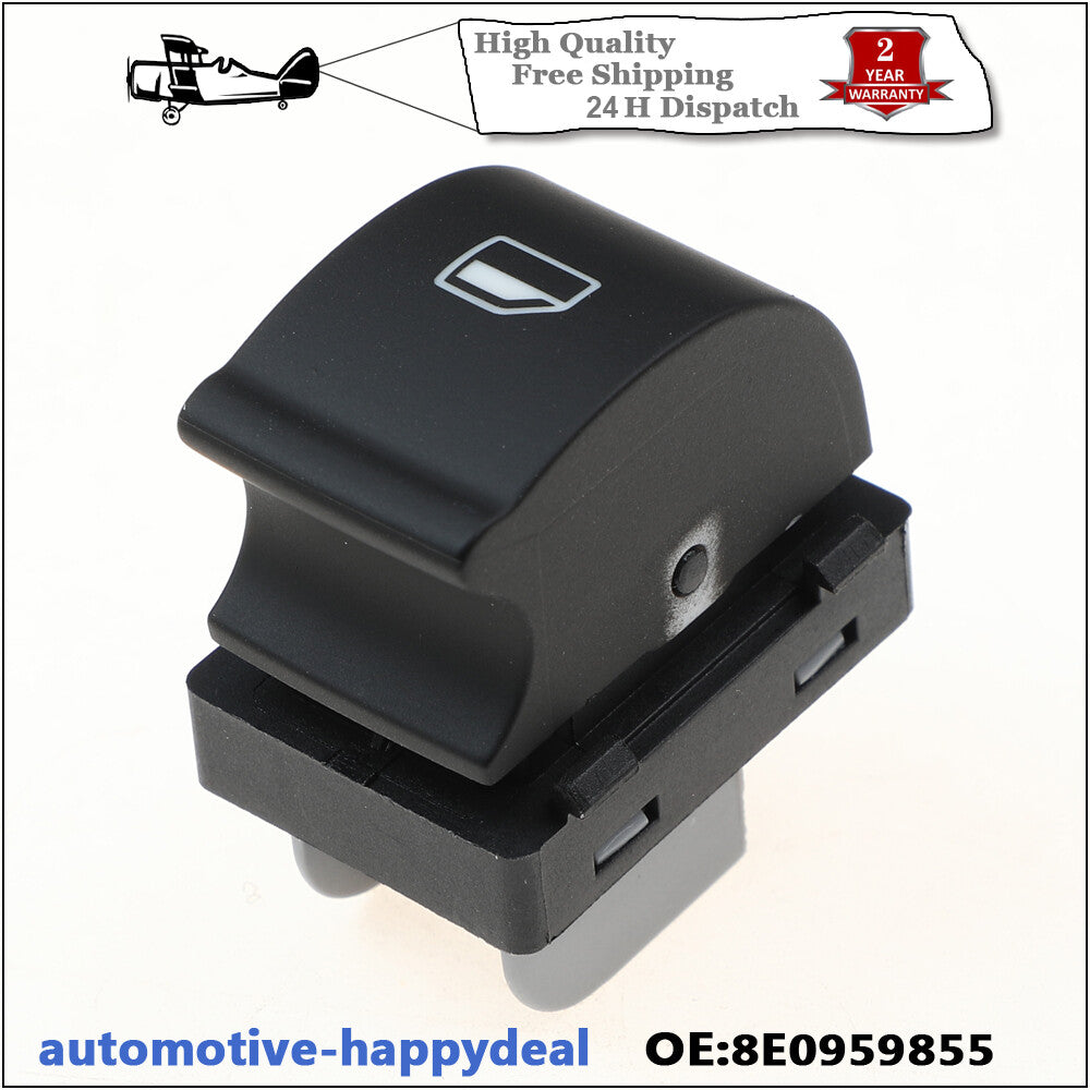 2X for Audi A4 B6 2000-2004 Electric Window Switch Front or Rear 8E0959855