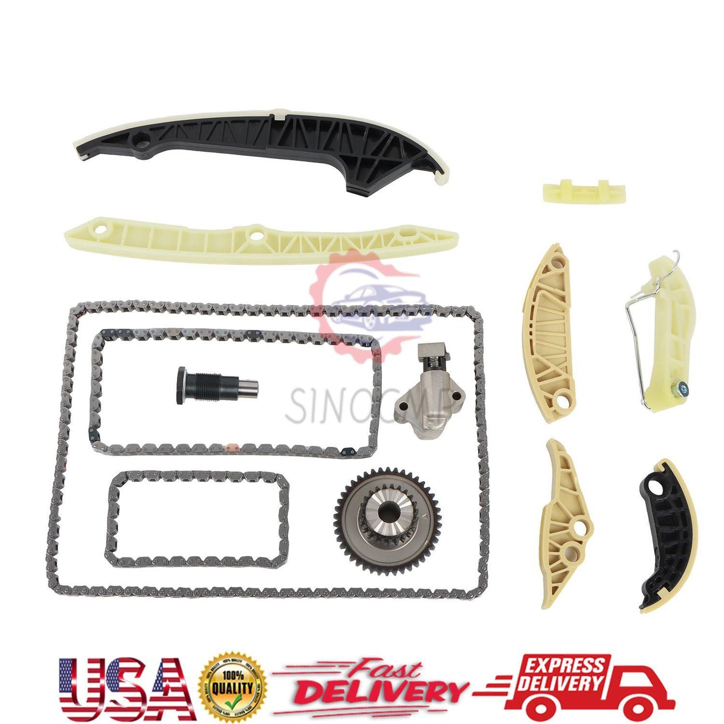 Engine Timing Chain Set for AUDI for VW 2.0 T TFSI EOS GTI A3 A4 A5 A6 Q5 2008-2013